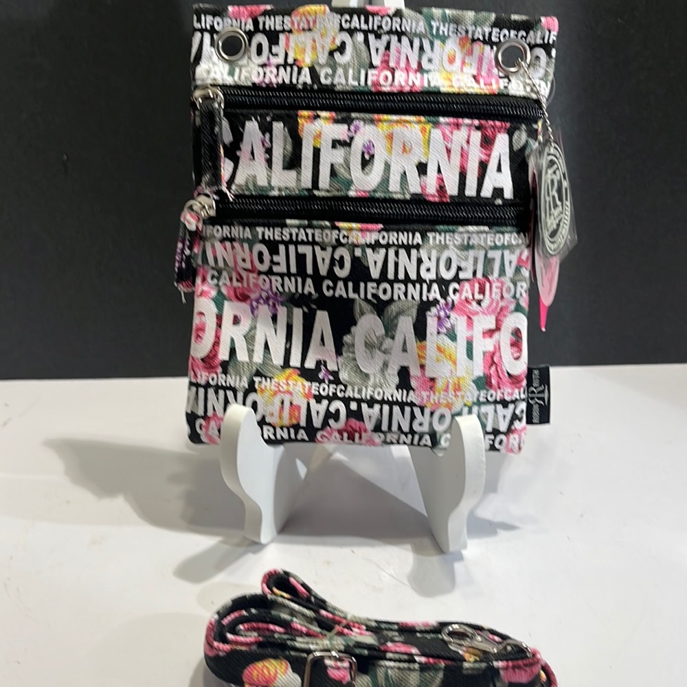 Robin, Ruth cross body bag, NWT floral print 8X7